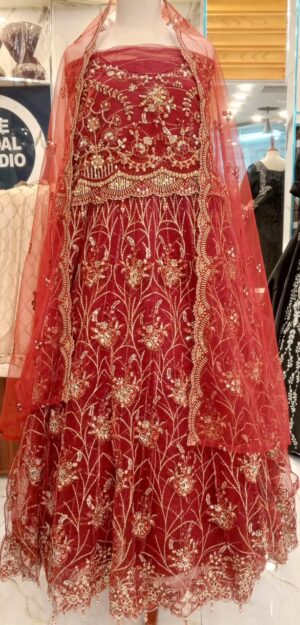Bridal Lehenga Embroidery